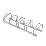 UISEBRT Râtelier 5 vélo Range-vélo Support pour Bicyclette, Râteliers muraux gain de place (Pour 5 vélos)