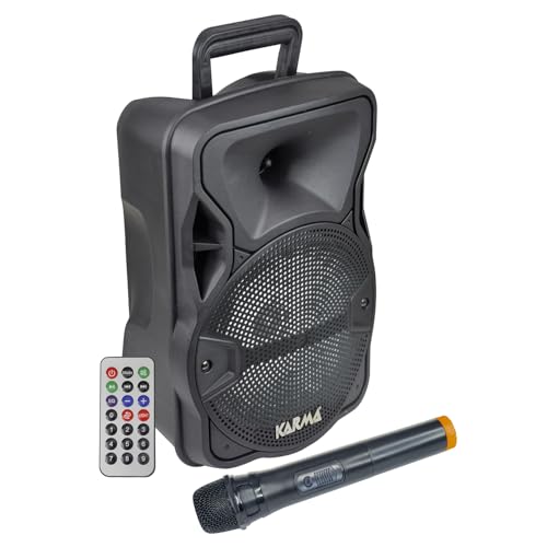 Diffusore amplificato con radiomicrofono 300W PMPO