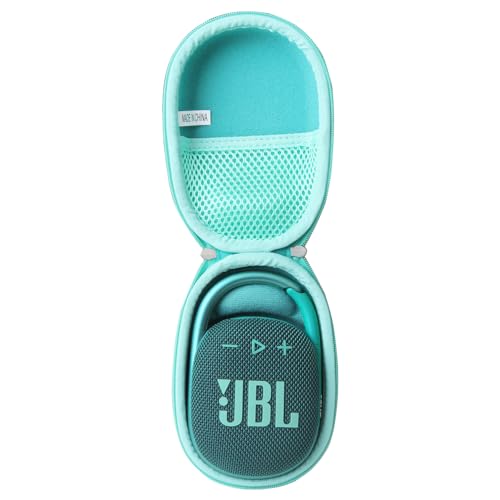 Adada-Travel-Case-for-JBL-Clip-4-JBL-Clip-5-Portable-Mini-Bluetooth-Speaker-Teal Adada Travel Case for JBL Clip 4 /JBL Clip 5- Portable Mini Bluetooth Speaker (Teal) - Image 1
