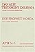 Der Prophet Hosea: 24.1 (Das Alte Testament Deutsch. Atd. Kartonierte Ausgabe) (German Edition)
