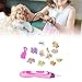 Nurnesy Auto Hair Braiding Tool Automatic Hair Braider Set for Kids, DIY Electric Hair Styling Toy with Colorful Accessories, Head Styling Toy Set and Hair Tools, Hair and Makeup