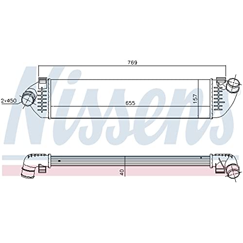 Nissens 96481 - Intercooler