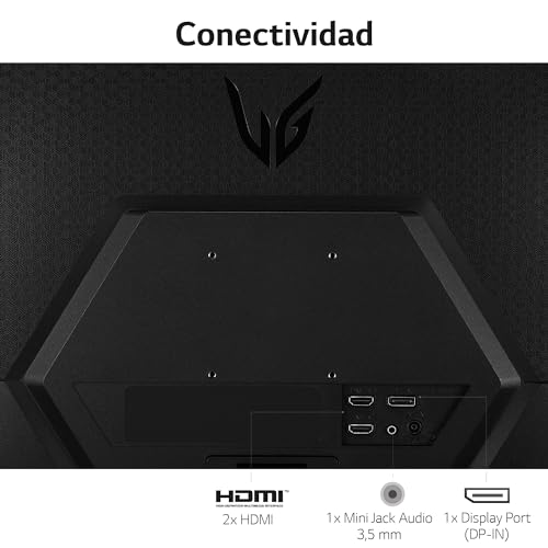 MONITOR GAMING 24" LG 24GQ50F B FHD 165HZ HDMI DP - vue 10