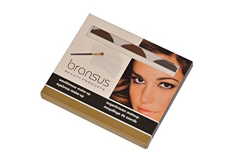 Polvo para cejas marrón oscuro ideal para un maquillaje impecable de oficina 2