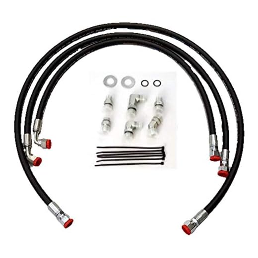 (04-05) Duramax Transmission Lines/Hoses HEAVY-DUTY upgrade-Chevy GMC 6.6L LLY -Allison Transmission Cooler Lines