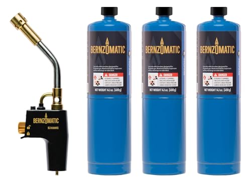 Bernzomatic® DuraCast® Wide Surface Torch - Durable Cast Body Aluminum