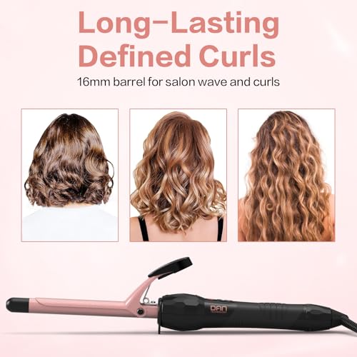 DAN-Technology-Curling-Wand-Curling-Tongs-Dual-Voltage-Hair-Curling-Wand-Ceramic-for-Wave-Curls-Hair-Styling-Tool-with-Adjustable-Temperature-Hair-Curler-with-Glove-Rose-Gold-16mm58-inch
