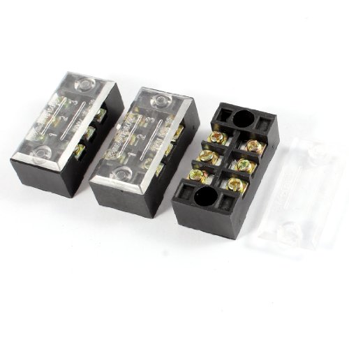 3 Conectores de Bloque Terminal Aexit 600V 15A 3 Posiciones miniatura 1