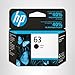 HP 63 Black Ink Cartridge | Works with DeskJet 1112, 2130, 3630; Envy 4510, 4520; OfficeJet 3830, 4650, 5200 Series | Eligible for Instant Ink | F6U62AN
