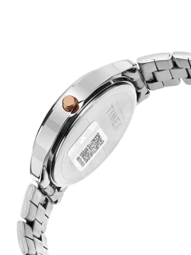 Image of TIMEX Analog Watch for Man with Blue Round Dial & Multicolor Stainless Steel Bracelet Band Water Resistant Men's Wrist Watches - TWTG73SMU03