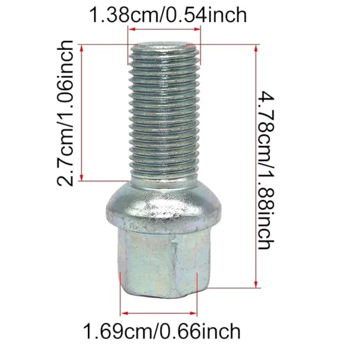 Tornillos neumáticos coche para solucionar vibraciones en TT 8J pernos esféricos 8D0601139A 3