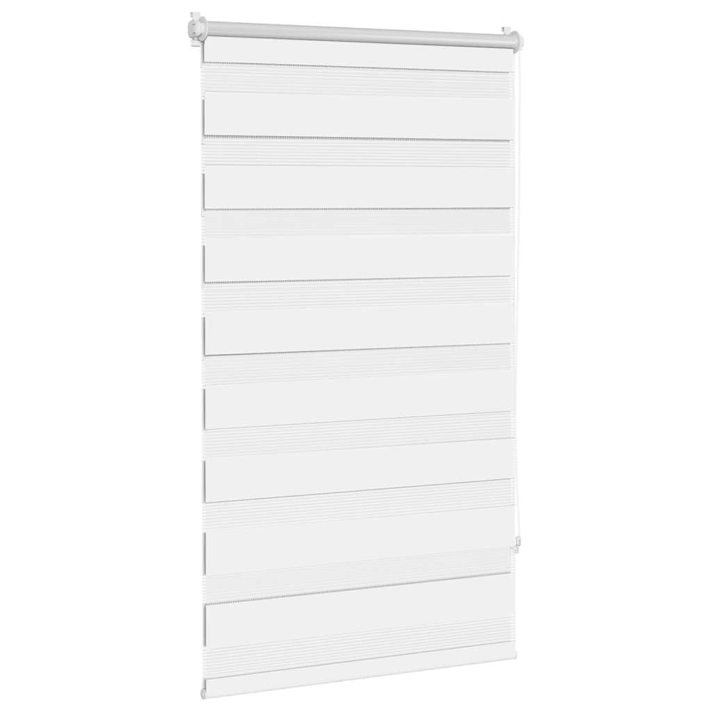 Tenda a Rullo Zebra Giorno e Notte 90,9x150cm Bianco