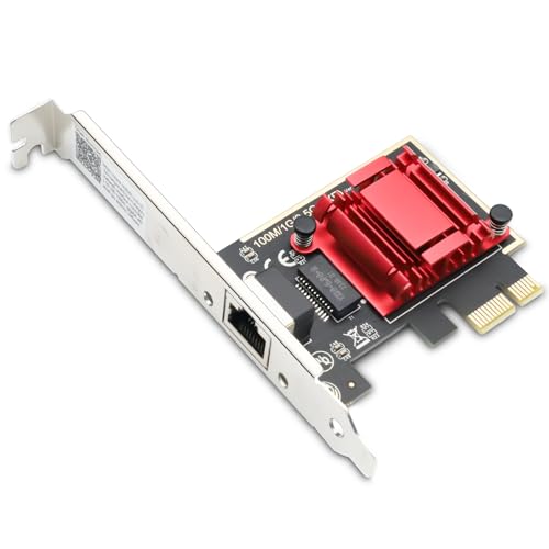 Binghe Tarjeta de Red Ethernet PCIe 2,5G RTL8125B