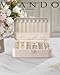 Vlando 2-Layer Jewelry Box,Valentines Day Gifts for Her Jewelry Organizer for Women Removable Jewelry Tray for Earrings Necklace,Gift Ideas,Birthday Graduation Gifts Apricot Pink