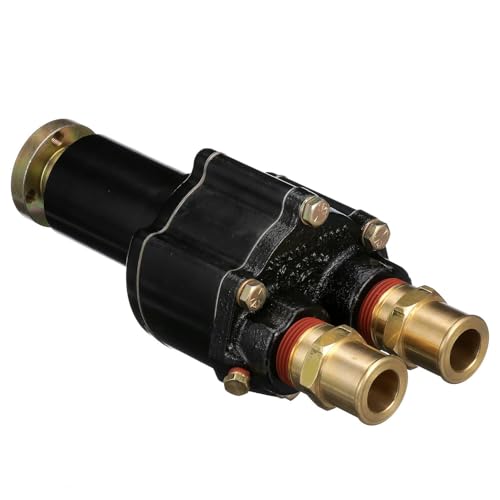 Image of Quicksilver 72774A32 Brass Sea Water Pump Housing for Mercury V-8 MerCruiser Engines with V-Belt Pulley System for Engine Accessories