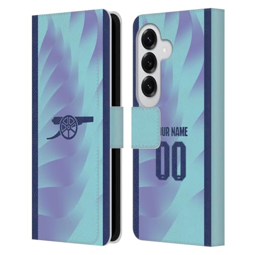 Protection Arsenal FC Samsung Galaxy S26 personnalisable portefeuille cuir troisième kit 2024/25