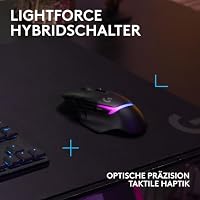 Logitech G G522 kabelloses Gaming-Headset und G502 X Plus kabellose Gaming-Maus – Lightspeed kabellose Maus und Headset-Combo mit RGB LIGHTSYNC – kompatibel mit PC/Windows - Weiß – Ansicht 4
