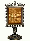 Lakeshore Sunset Porcelain Lithophane Victorian Accent Lamp