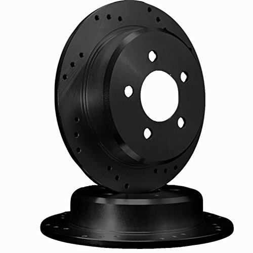 ATL Autosports Performance Brake Rotors REAR PAIR Fits 2013 Chevrolet Cruze [ W/Rear Disc ] ATL55199-04DOBZ