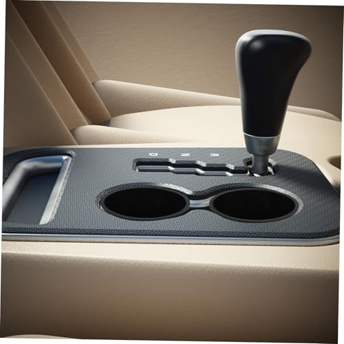 Inserto de portavasos para consola de auto de goma miniatura 2