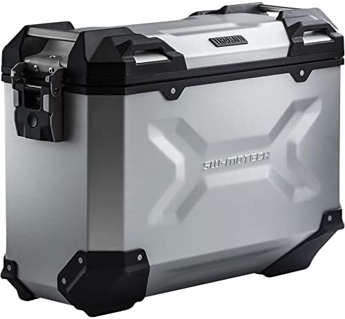 Trax ADV M SW-MOTECH Side Case. Aluminum. 37 l. Left. Silver.