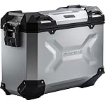 SW-Motech – SW-MOTECH TRAX ADV M Aluminium Seitenkoffer 37L, Links, Silb
