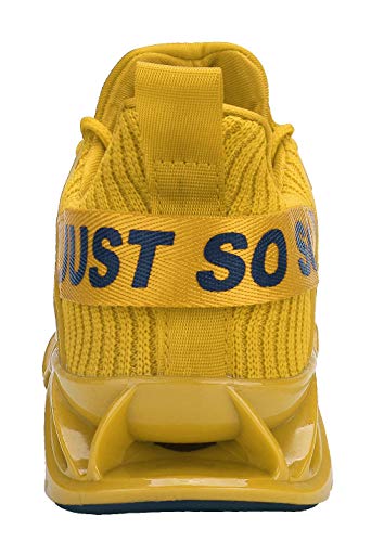 WONESION Mens Athletic Running Outdoor Shoes Blade Gym Workout Jogging Sneakers - Thumbnail 5