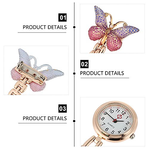 Relógios de Enfermagem para Os Enfermeiros Clip On Pendurar Assistir Enfermeira Relógio de Bolso de