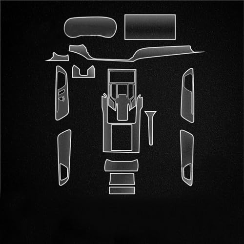 Film de protection TPU auto-guérison pour console et portes Hongqi EQM5 2022-2023