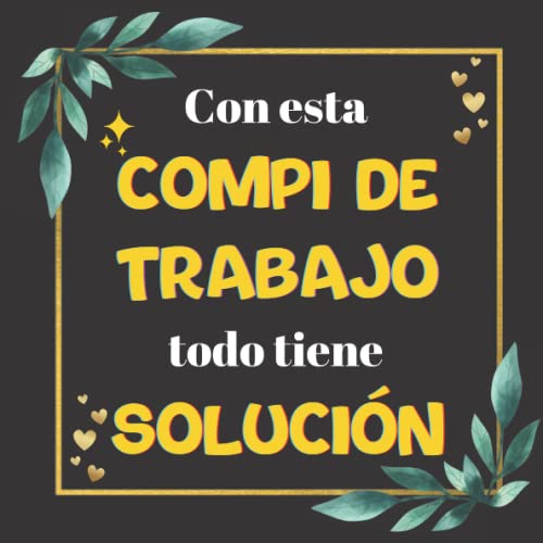 Todo tiene solución: Regalo despedida Amigo amiga compañero trabajo jefe colegas | Libro de visitas Para completar con mensajes y fotos | Regalos originales para mujer hombre