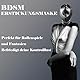 lovgrl Bondage Maske Kopfhaube Fetisch mit Schnur verstellbare aus Kunstleder BDSM Ledermaske mit atmungsaktiven Nasenlöchern SM Zubehör Sex für Männer Paare Erotik Sexspielzeug