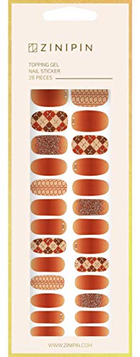 [ZINIPIN]ジェルネイルシール 貼るだけマニキュア ジェルネイル ネイルチップ ネイルシール ネイルパーツ セルフネイル_ラストチェック