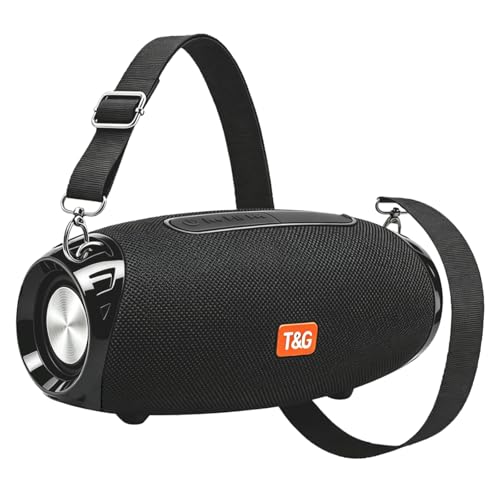 T&G Portable Bluetooth Speaker, 30W Wireless TWS Loud...