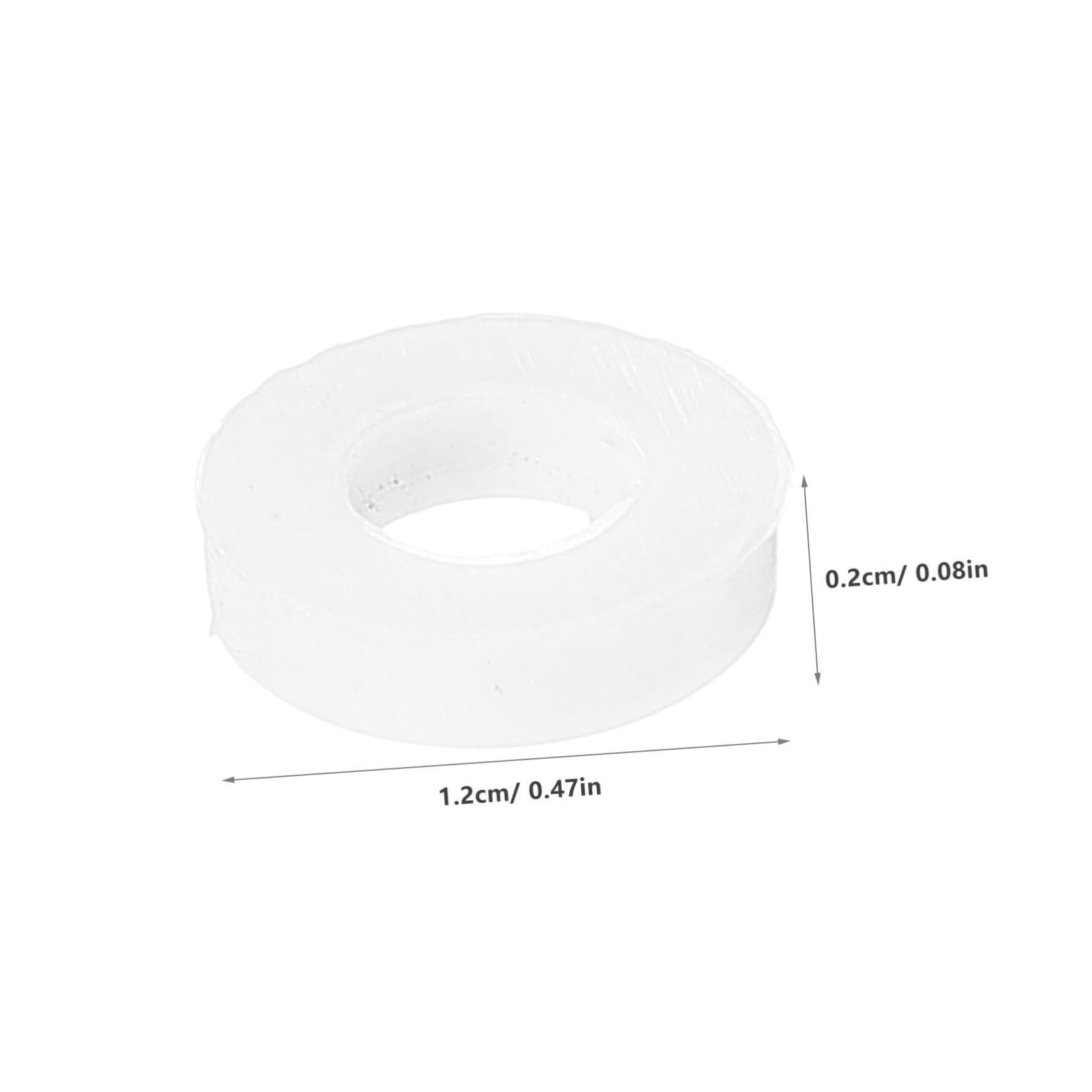 SUPVOX 20pcs Set Drum Washer Replacement Pads Washers Snare Screw Spacer Drum Pad Drums Drum Snare Parts Drum Kit Snare Drum Replacement Part Drum Parts Drum Accessories White Plastic