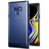 Note 9 Case, VRS Design [Blue] Transparent Dual Layer Heavy Duty Protection [Crystal Bumper] Anti-Yellowing TPU Body PC Bumper for Samsung Galaxy Note 9 (2018)