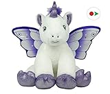Stuffems Toy Shop Record Your Own Plush 16 inch Crystal the Unicorn - Ready 2 Love in a Few Easy Steps