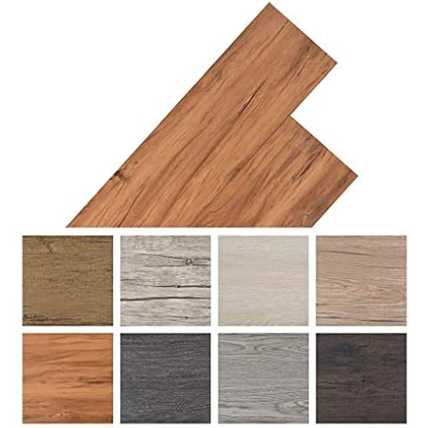Tidyard Vinyl-PVC Laminat Dielen, Bodenbelag, 5,26 m?, Rutschfest Cover