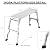 40" Aluminum Work Platform - Adjustable Height, Folding Step Stool with Telescopic Feet - Heavy Duty Portable Work Bench for Contractors, Painting & Home Repair
