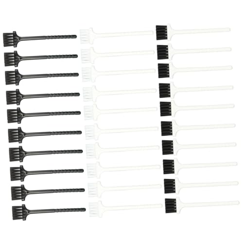 Mikikit 30pièces Lot pour Nettoyage Aération Voiture Lentilles Clavier Finitions Outil de Nettoyage et Entretien Aération de Voiture Plumeau pour Nettoyant pour Climatiseur