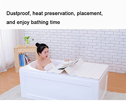 Plateau de baignoire isolant et pliable pour un rangement compact - 3