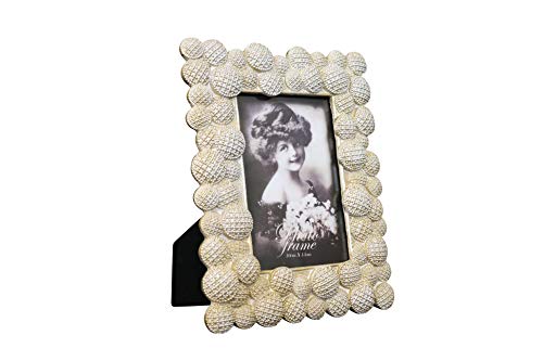 elbmoebel Marco Barroco Oro Bronce Envejecido pie Marco Marco de Fotos Flores Shabby pequeño