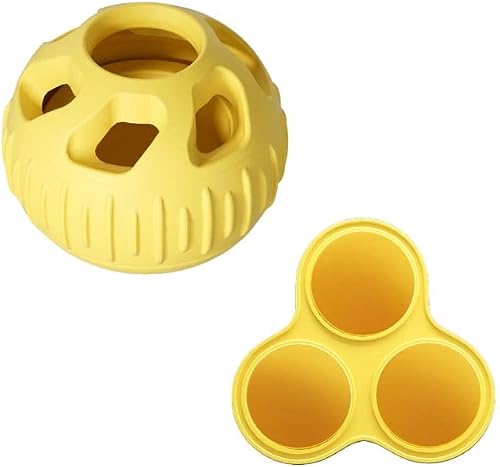 2-in-1 Interactive Dog Treat Ball & Silicone Freezing Mould Set