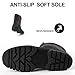 Knixmax Outdoor Winterstiefel Herren Warm Gefütterte Schneestiefel Winterschuhe mit wasserdichtem Obermaterial und rutschfesten Sohlen Geeignet für die Schneesaison im Winter Braun EU43