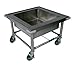 John Boos PB-SS-208 Stainless Steel Mobile Soak Sink, 20" Length x 20" Width x 8" Depth