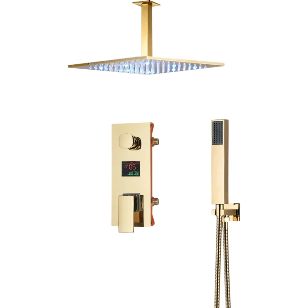 Pommeau de douche à effet pluie pour transformer votre bain quotidien