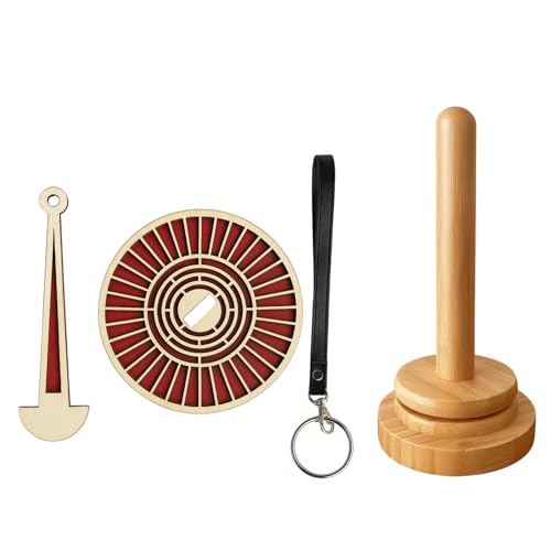 DqiUnaX 2 Stück Wollabwickler Mit Kugellager, Tragbarer...