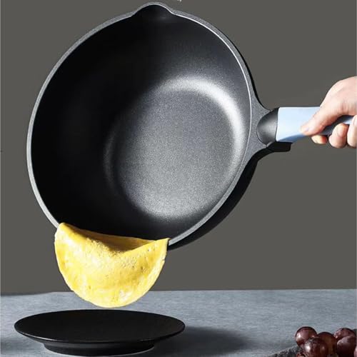 Wok negro con tapa antiadherente de 28 cm miniatura 6