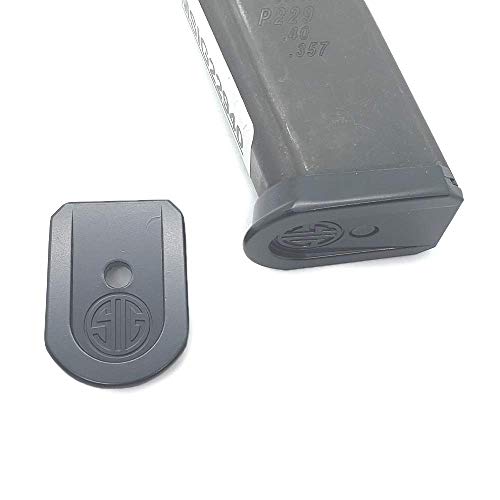 2 X Custom Sig P229 357 Sig/ 40 S&W 10rd Magazine Metal Base Black