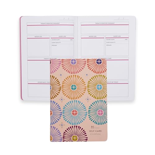 Erin Condren Self-Care Journal Petite Planner, Slim, Portable Self-Care Planner, Easy-to-Use Self-Care Prompts and Trackers for Health and Wellness