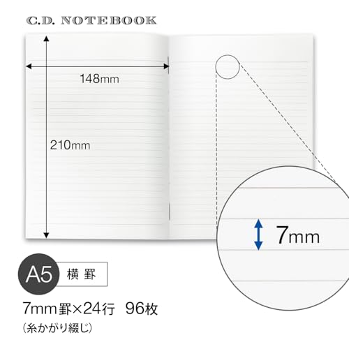 CD Note A5 Premium CD Notebook – Linie